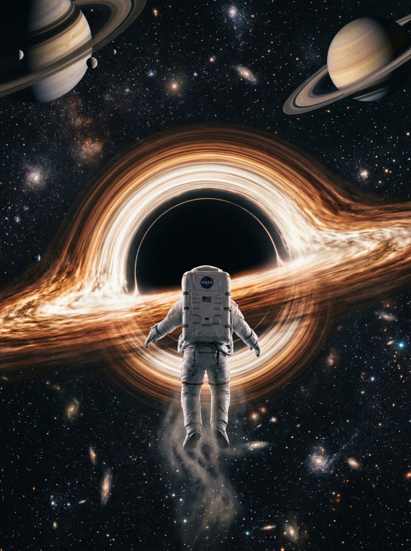 Картина "Event Horizon Silence" - фото №2