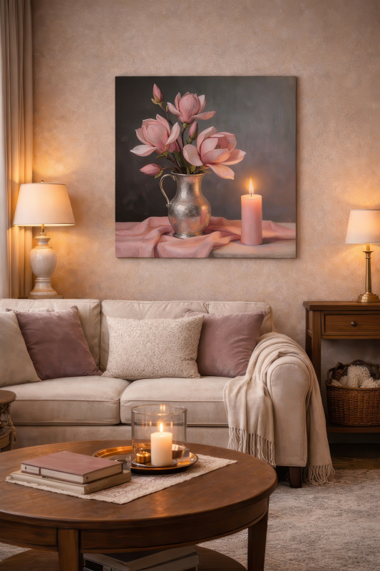 Картина «Blush Serenity» - фото