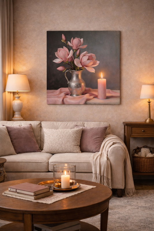 Картина «Blush Serenity» - фото