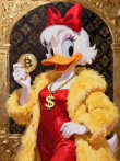 Картина «Crypto Queen Aura» - фото №2