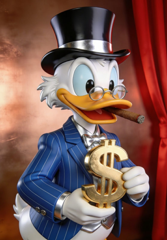 Картина «Dollar Aristocrat» - фото №2
