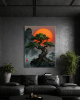 Картина «Red Sun» - фото