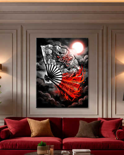 Картина "Rage of the Dragon Wind" - фото