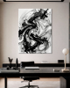 Картина "Ink Storm Flow" - фото