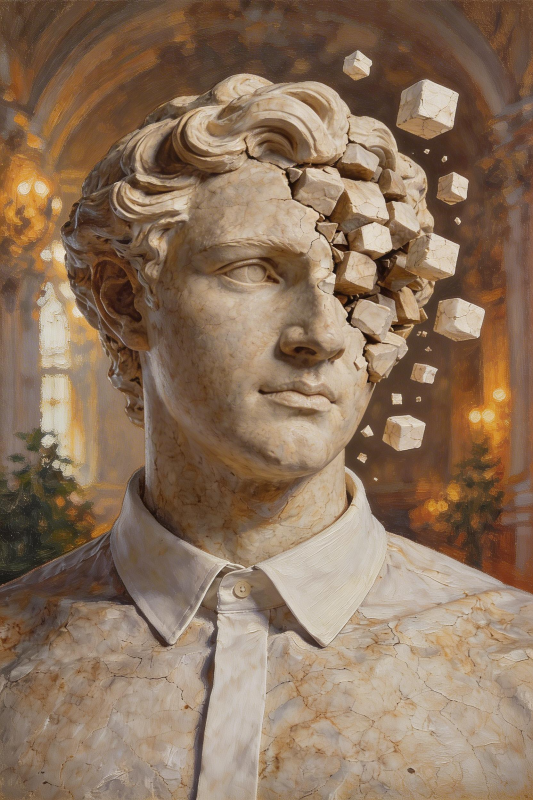 Картина "Fractured Identity" - фото №2