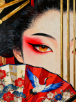 Картина "Gaze" - фото №2