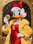 Картина «Crypto Queen Aura» - фото №2