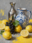 Картина "Citrus Harmony" - фото №2