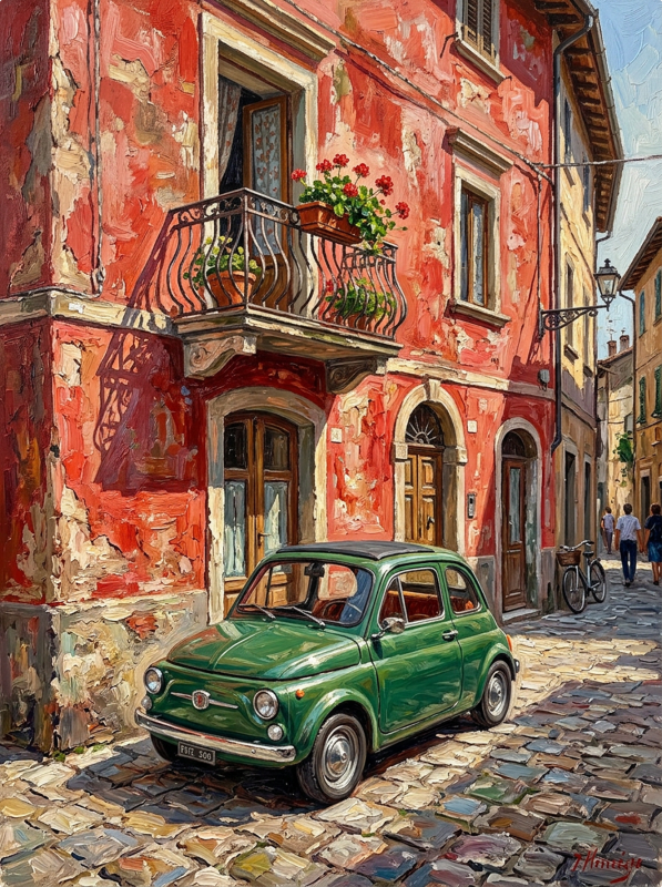 Картина "Tuscan Silence" - фото №2
