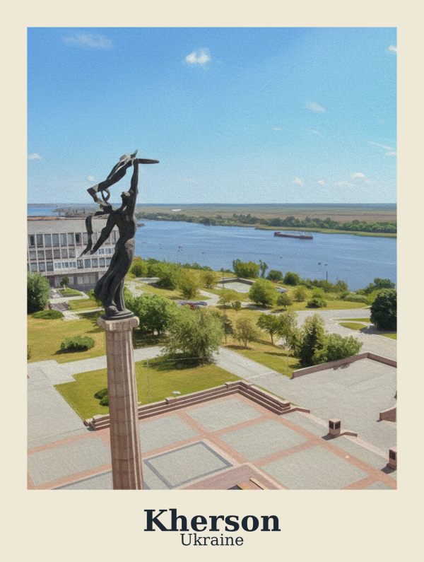 Картина "Херсон" - фото №2