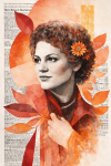 Картина "Poetry in Bloom" - фото №2
