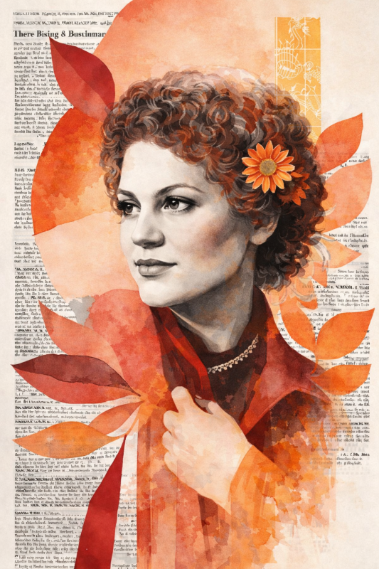 Картина "Poetry in Bloom" - фото №2