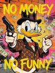 Картина "No money - No funny" - фото №2