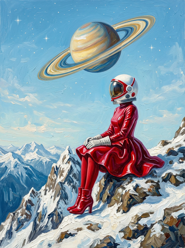 Картина "Orbit of Silence" - фото №2