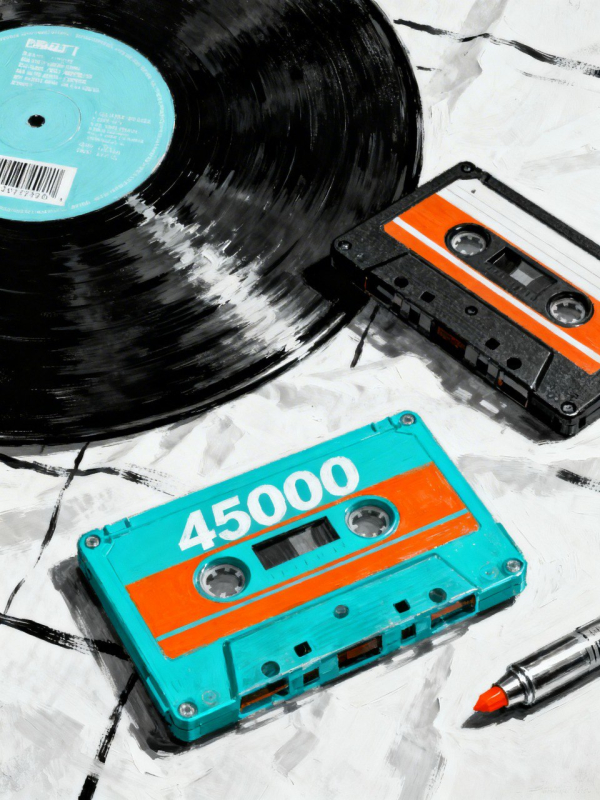 Картина "Retro sound" - фото №2