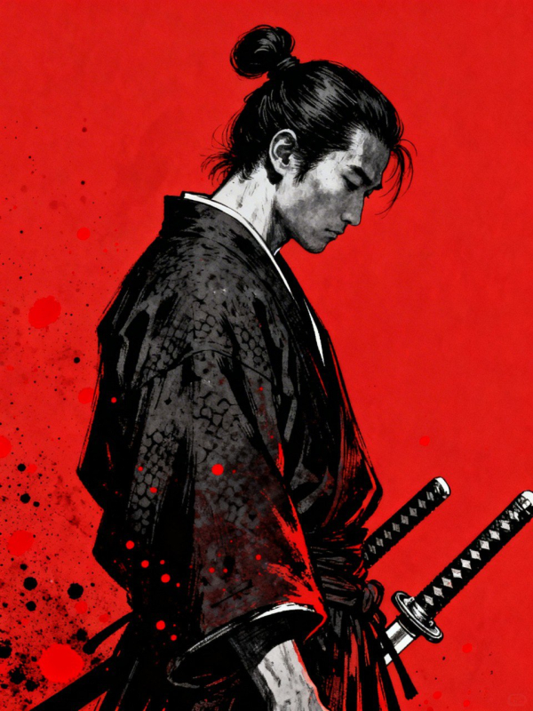 Картина «Shadow Samurai» - фото №2
