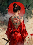 Картина «Crimson Grace» - фото №2