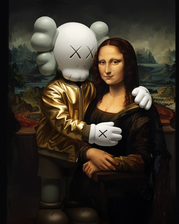 Картина «Modern Embrace» - фото №2