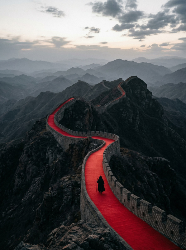 Картина "The Crimson Path" - фото №2