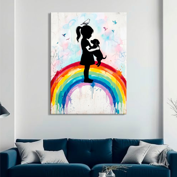 Картина "Веселка Доброти" - фото