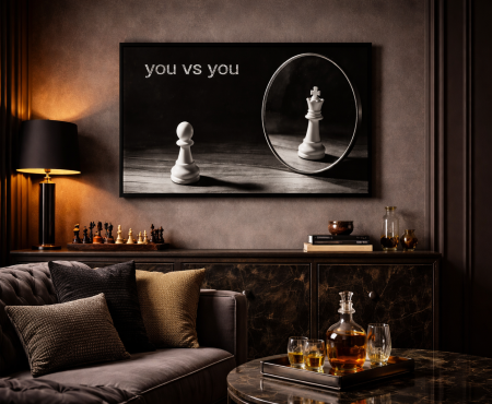 Картина "You vs You" - фото