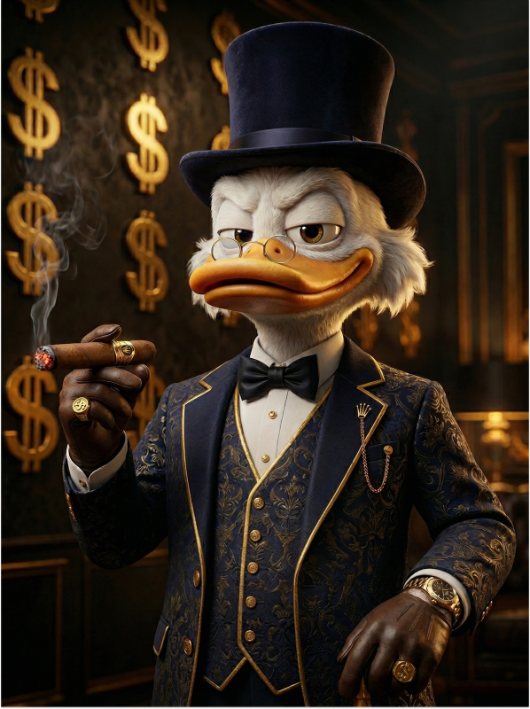 Картина "The Golden Syndicate" - фото №2