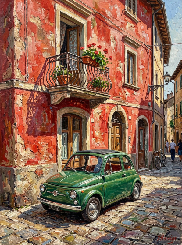 Картина "Tuscan Silence" - фото №2