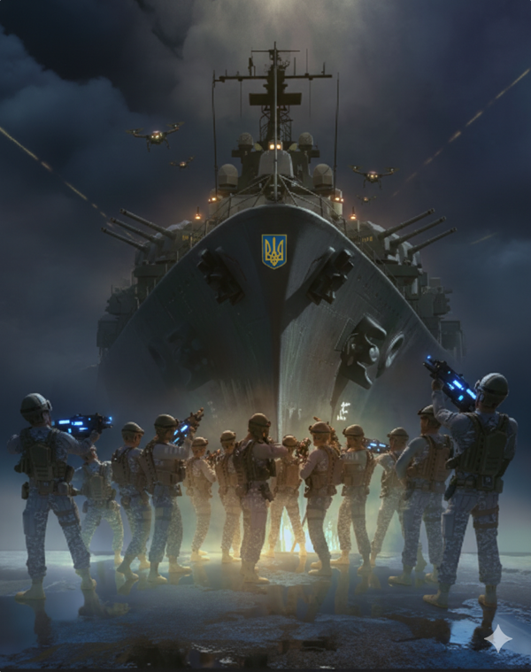 Картина "Грім моря" - фото №2