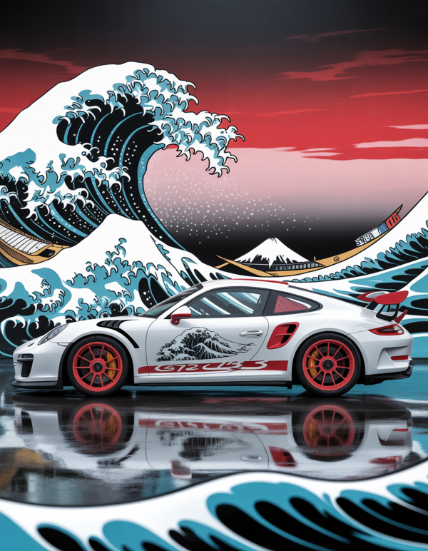 Картина "Wave Runner" - фото №2