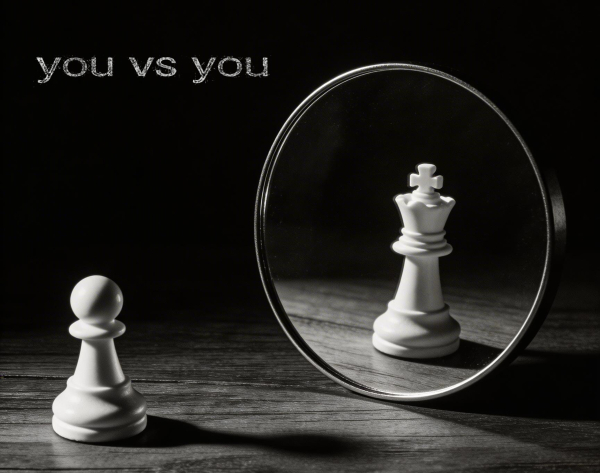 Картина "You vs You" - фото №2