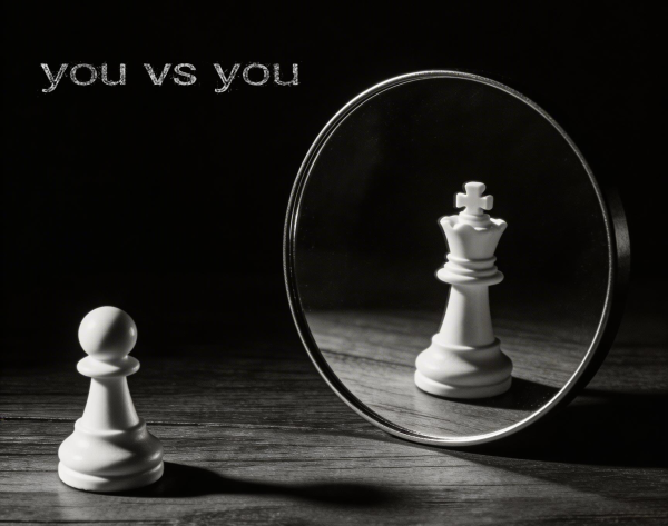 Картина "You vs You" - фото №2